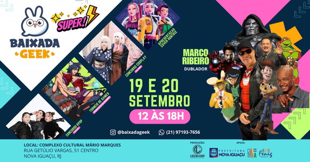 BAIXADA GEEK 4° EDIÇÃO