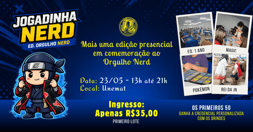Jogadinha Nerd - Ed. Orgulho Nerd