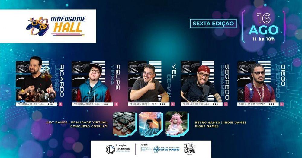 Vídeo Game Hall 6°Edição